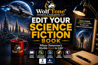 edit your science fiction book