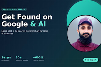 do local SEO to rank your business on google maps and search