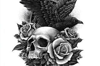 professional tattoo and custom tattoo design