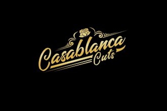 exclusive elegant barbershop logo
