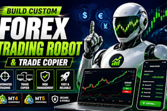 build custom expert advisor forex trading robot and trade copier