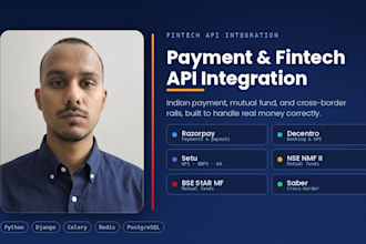 integrate decentro saber nse bse setu razorpay