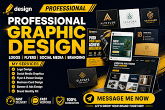 design professional shopify store graphics, branding