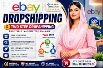 do expert ebay 2 step dropshipping on profit share