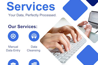 do data entry, excel work, and document formatting