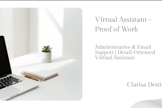 help you to do property management, and admin support