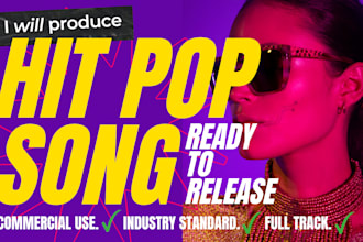 create a catchy pop song with custom lyrics and sounds