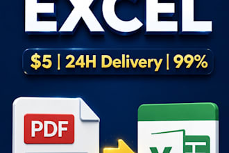 pdf to word  data entry  typing  excel  pdf conversion
