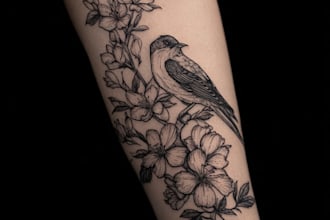 design a modern and minimalist tattoo design