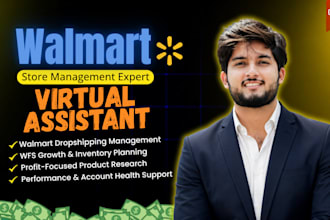 manage your walmart seller store for 2 step dropshipping and wfs