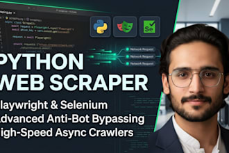 build python web scraper playwright automation data extraction
