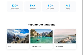 be a modern UI or UX based website builder