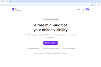 audit your website for ai search, gpts, agents visibility and google ranks
