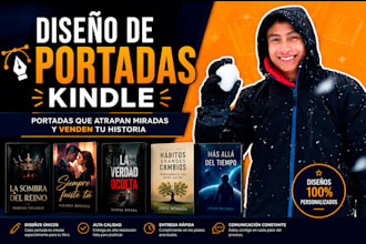 diseñar portada profesional para kindle, ebook y paperback