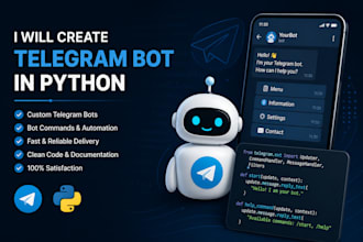 create a telegram bot in python