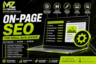 do professional on page SEO for your small business website