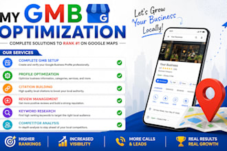 be your local SEO agency for google my business profile, maps ranking