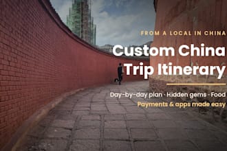 plan your perfect china trip with a custom day by day itinerary