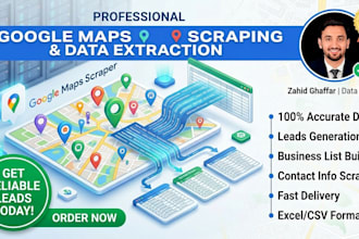 do b2b lead generation, google map scraping, email scraping