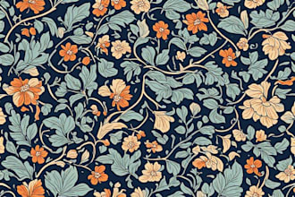 make seamless pattern textile design or monogram pattern