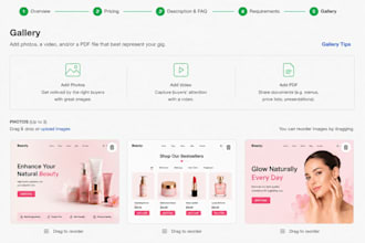do cosmetics website  design
