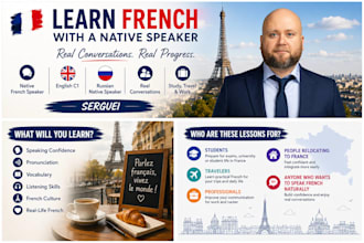 help you speak french confidently before your trip, studies, job interview