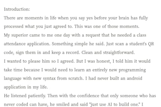 write insightful tech articles with philosophical depth