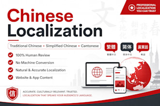 proofread traditional and simplified chinese content
