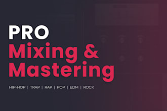 professionally mix and master your song for spotify