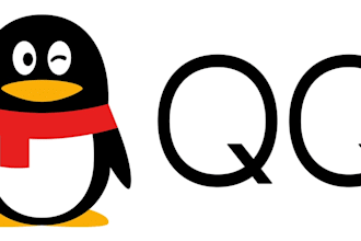 help with the creation of any chinese account, including qq, wechat, baidu etc