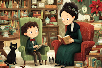 draw children book illustration