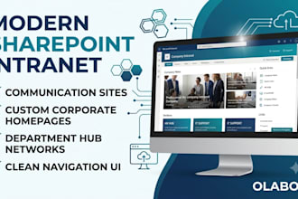 design a professional microsoft sharepoint intranet portal