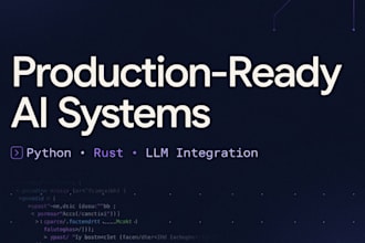 build production ready ai ml systems, llm integrations