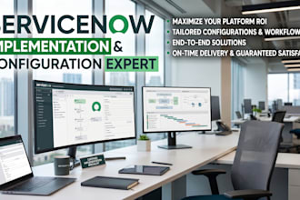 implement and configure servicenow itsm csm and service catalog