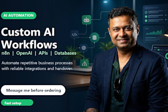build custom ai automation workflows with n8n and openai, anthropic, etc