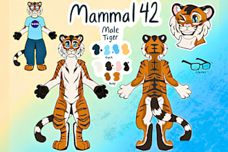 draw furry reference sheet kemono ref sheet protogen ref sheet vrchat ref sheet