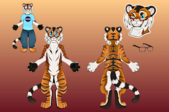 draw furry reference sheet kemono ref sheet protogen ref sheet vrchat ref sheet