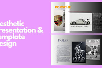 design aesthetic social media graphics and posts