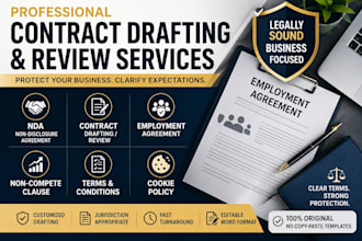 draft a custom employment agreement with company policies for your business