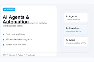 build ai agents, workflow automation, and custom ai apps