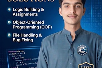 do basic cpp programming tasks assignments and bug fixing