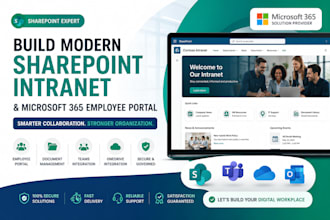 build a modern sharepoint intranet and microsoft 365 employee portal saas