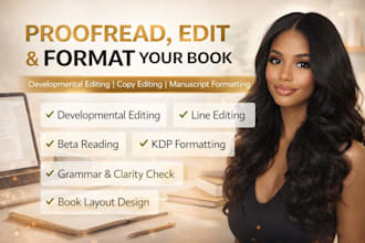 proofread memoir, fiction novels, romance bookeditor, edit your book of any type