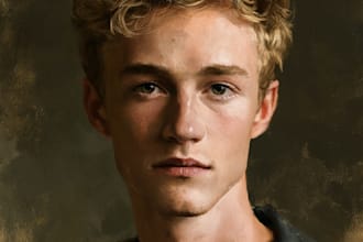 draw realistic portraits for you