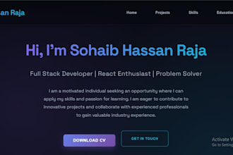 design professional websites with user friendly interface
