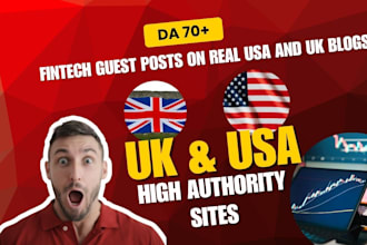do fintech startup guest post blog outreach usa and uk sites