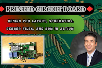 develop pcb layouts and schematics with altium designer