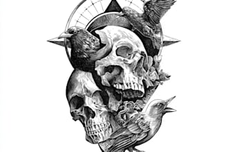 create the coolest anime or manga tattoo design
