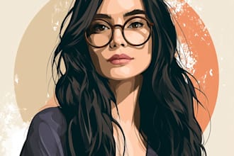 do a vector portrait for you