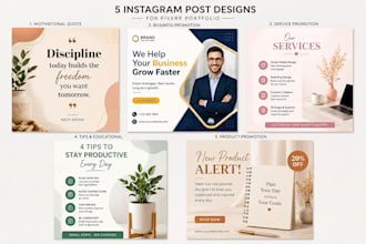create professional social media graphics